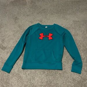 Under Armour Teal ColdGear sweatshirt
